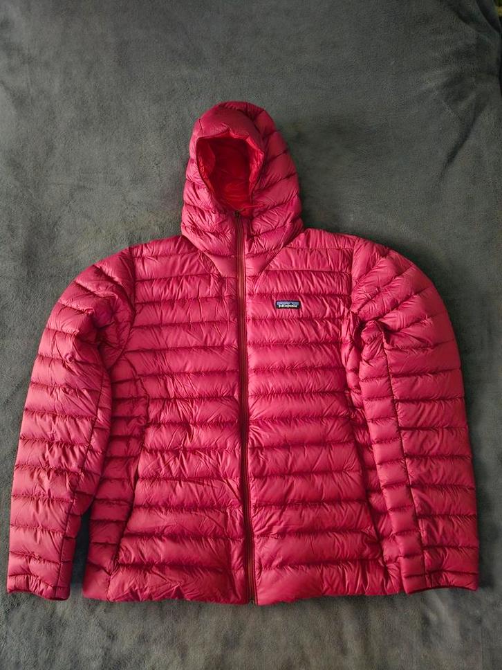 Patagonia Down Sweater Hoody, Kleding | Heren, Jassen | Winter, Nieuw, Maat 56/58 (XL), Rood, Ophalen of Verzenden
