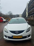 Mazda 6 2008 – Rijdt goed –  Lees Beschrijving, Auto's, Mazda, Voorwielaandrijving, Traction-control, Stof, Zwart
