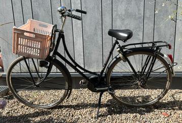 Gazelle 28inch, kratje, verlichting, slot, standaard, bel beschikbaar voor biedingen