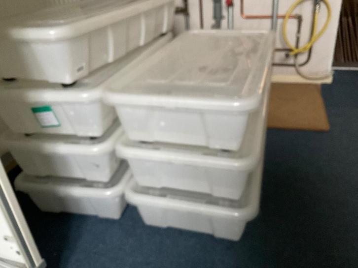 Opbergboxen (rollerbox) voor onder bed, Doe-het-zelf en Verbouw, Kratten en Dozen, Zo goed als nieuw, Overige typen, 75 tot 100 cm