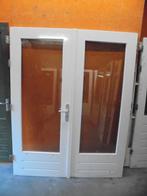 Openslaande tuindeuren dubbelglas, 166 x 211,5 (nr. MD2125A), 200 tot 215 cm, Glas, Ophalen, 100 tot 120 cm