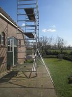 rolsteiger goedkoop te huur, Doe-het-zelf en Verbouw, Steigers, Ophalen, Gebruikt, Rolsteiger of Kamersteiger, 5 meter of hoger