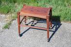 Teak lectuur plantentafeltje, Huis en Inrichting, Woonaccessoires | Krantenbakken en Lectuurbakken, Ophalen, Gebruikt, Nvt, Nvt
