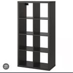 Kallax ikea 8 vakkenkast, zwart., Huis en Inrichting, Ophalen, Gebruikt