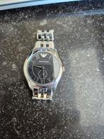 Armani horloge, Sieraden, Tassen en Uiterlijk, Horloges | Heren, Overige merken, Staal, Gebruikt, Polshorloge