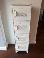 Vintage Metalen Locker Kast, Huis en Inrichting, Ophalen, Minder dan 50 cm, Gebruikt, 100 tot 150 cm