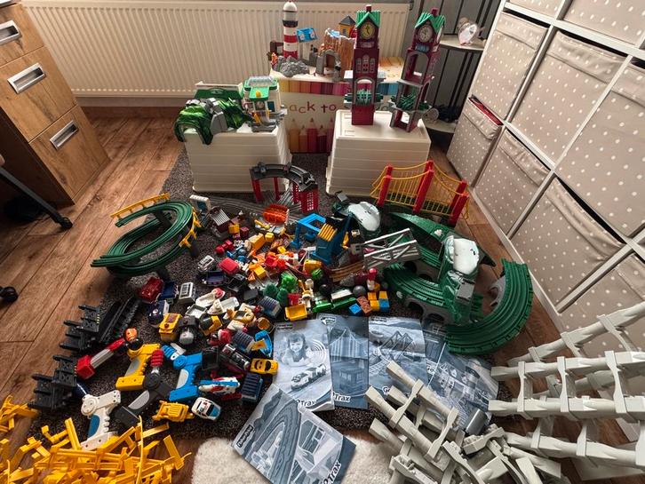Fisher price geotrax treinen banen, Kinderen en Baby's, Speelgoed | Fisher-Price, Zo goed als nieuw, Ophalen