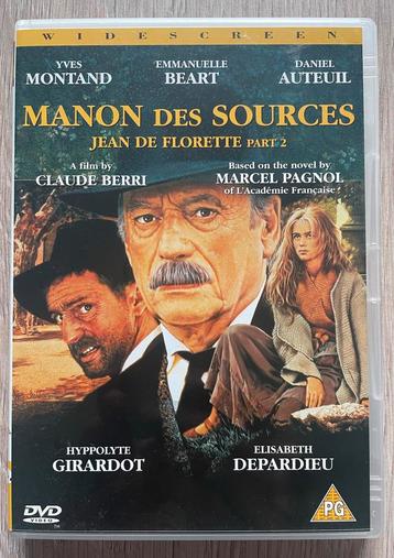 DVD Manon Des Sources Jean De Florette Part 2 Yves Montand beschikbaar voor biedingen