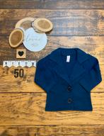 Baby girl vestje colbertje blauw wibra maat 50, Kinderen en Baby's, Babykleding | Maat 50, Ophalen of Verzenden, Nieuw, Jongetje