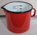 Emaille maatbeker 1 liter, Ophalen of Verzenden