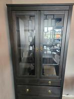 Vitrinekast hemnes, Huis en Inrichting, Kasten | Vitrinekasten, Ophalen, Gebruikt, 50 tot 100 cm, 150 tot 200 cm