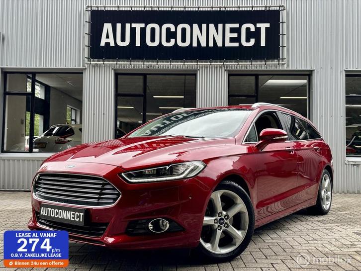 Ford Mondeo Wagon 2.0 Titanium. NAVI, CRUISE, CAMERA, STOELV, Auto's, Ford, Bedrijf, Te koop, Mondeo, ABS, Achteruitrijcamera