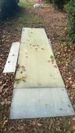 Gratis polycarbonaat platen drie stuks, Doe-het-zelf en Verbouw, Platen en Panelen, Ophalen, Gebruikt, Overige materialen, Minder dan 20 mm