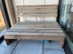 Tuinbank van steigerhout inclusief kussens, Tuin en Terras, Tuinbanken, Ophalen, Zo goed als nieuw, Hout