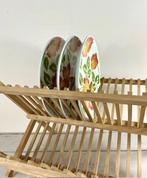 Vintage houten afdruiprek inklapbaar, Ophalen of Verzenden, Zo goed als nieuw