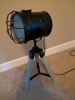 Tafellamp, Ophalen, Zo goed als nieuw, Hout, Minder dan 50 cm