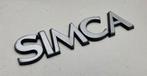 Simca - logo embleem, Ophalen of Verzenden, Gebruikt, Auto's
