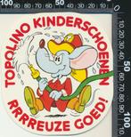 Sticker: Schoenenreus - Topolino Kinderschoenen - Rrrreuze G, Verzamelen, Verzenden, Zo goed als nieuw, Bedrijf of Vereniging