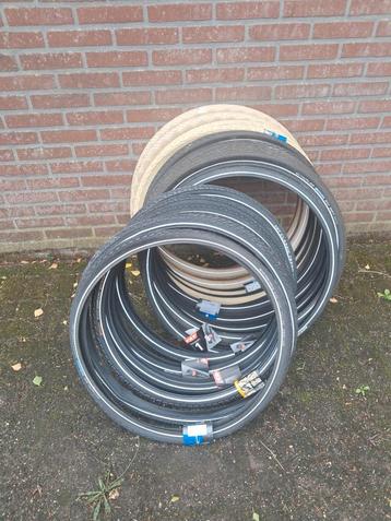 Partij nieuwe fietsbanden beschikbaar voor biedingen