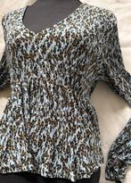 Mango Top Lichtblauw Maat S - ZGAN. AANRADER!, Ophalen of Verzenden, Zo goed als nieuw, Maat 36 (S), Blauw