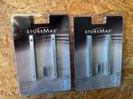 2 x StoreMax handgreep strip metaal zilver 2 stuks, Ophalen of Verzenden, Nieuw, Overige materialen, Overige typen
