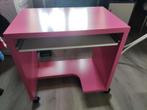 Prima Ikea bureau roze kinder kamer, Huis en Inrichting, Kasten | Computermeubels, Ophalen, Gebruikt, 40 tot 80 cm, 70 tot 120 cm