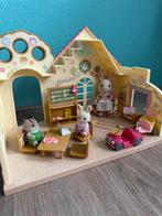 Sylvanian Families 5100 boscreche met figuurtjes, Ophalen of Verzenden, Zo goed als nieuw, Poppenhuis
