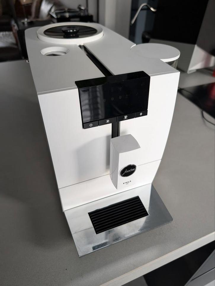 Jura Ena 4 full Nordic White, Witgoed en Apparatuur, Koffiezetapparaten, Koffiemachine, Afneembaar waterreservoir, Ophalen of Verzenden