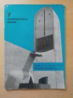 Architectural Design 7 (Chapel Ronchamp - Le Corbusier) 1955, Boeken, Kunst en Cultuur | Architectuur, Gelezen, Ophalen of Verzenden