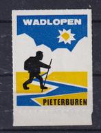 X231B) Pieterburen Wadlopen vignet jaren 60, Ophalen of Verzenden, Na 1940, Postfris