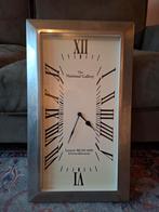 The National Gallery Klok - Romeinse cijfers - 60x34,5cm, Ophalen, Zo goed als nieuw, Analoog, Wandklok