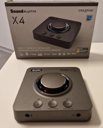 CREATIVE Sound Blaster X4 Geluidskaart beschikbaar voor biedingen