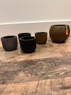 Capi europe potjes, Tuin en Terras, Bloempotten, Kunststof, Rond, Ophalen of Verzenden, Zo goed als nieuw