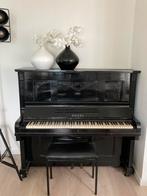 Riedel piano incl. geluiddempende piano onderzetters en kruk, Muziek en Instrumenten, Piano's, Ophalen, Gebruikt, Zwart, Piano