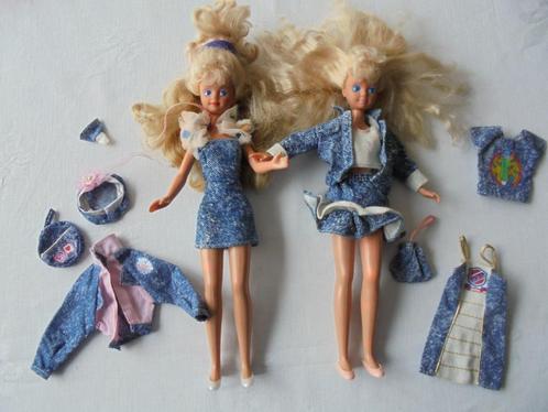 skipper barbie popjes van mattel 2 stuks, Verzamelen, Poppen, Gebruikt, Pop, Ophalen of Verzenden