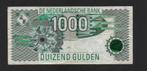 1000,00 Gulden Bankbiljet 1994 Fraai Biljet, Los biljet, 1000 gulden, Ophalen of Verzenden