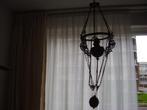 olielamp hanglamp antiek lamp gewicht sfeer metaal decoratie, Antiek en Kunst, Antiek | Lampen, Ophalen of Verzenden