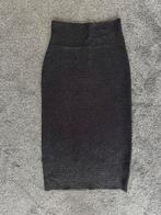 Nikkie stretch rok zwart/zilver mt 38 nieuw!, Maat 38/40 (M), Verzenden, Zwart, Zo goed als nieuw