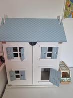 Little Dutch poppenhuis incl accessoires en bus, Kinderen en Baby's, Ophalen, Zo goed als nieuw, Poppenhuis