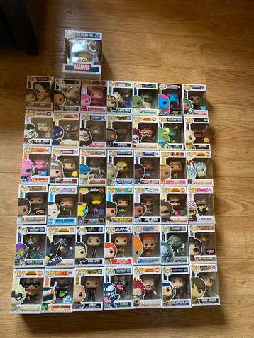 Verzameling Funko Pop nieuw in de doos ook losse verkoop beschikbaar voor biedingen