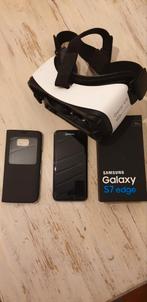 Samsung Galaxy S7 Edge (32GB) + Gear VR + Extra's, Overige modellen, Zwart, Ophalen of Verzenden, Zo goed als nieuw