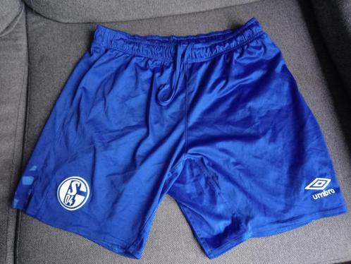 Short/broekje van Schalke 04 in de maat M, Kleding | Heren, Sportkleding, Nieuw, Voetbal, Maat 48/50 (M), Blauw, Ophalen of Verzenden