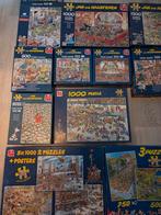 Jan van Haasteren - Totaal 15 puzzels, Ophalen of Verzenden, 500 t/m 1500 stukjes, Gebruikt