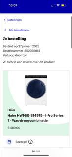 Haier was-droogcombinatie Pro-series, Ophalen, Zo goed als nieuw