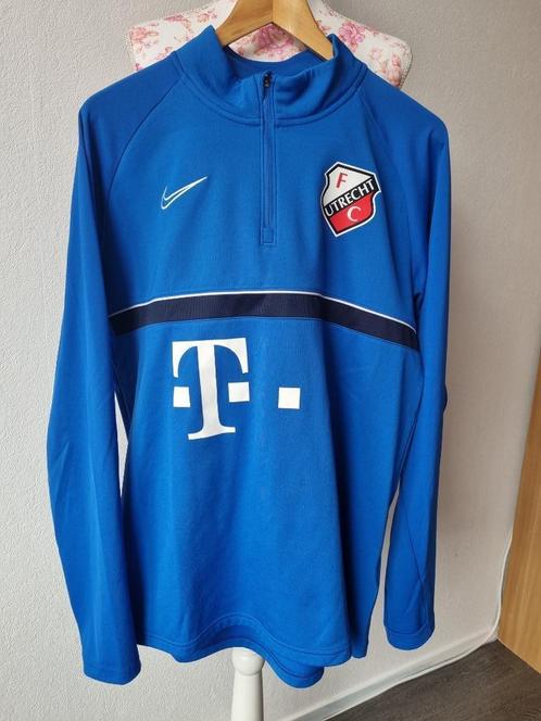 Mooie Heren - Dames Sweater van Fc Utrecht - Nike Maat L, Sport en Fitness, Voetbal, Zo goed als nieuw, Overige typen, Maat L