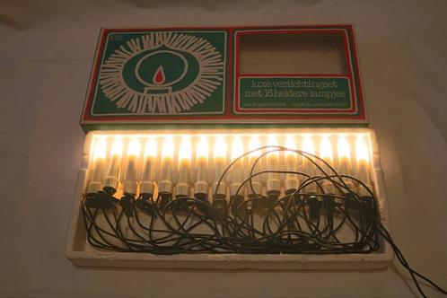 Reactor Hema vintage kerstverlichting met klem 16 stuks, Diversen, Kerst, Zo goed als nieuw, Ophalen of Verzenden