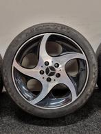 18 inch Mercedes E-klasse W211 W212 5x112 zomerbanden, Auto-onderdelen, Banden en Velgen, Banden en Velgen, Gebruikt, Personenwagen