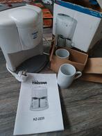 Tristar Koffiezetapparaat Camping - Compleet met boekje, Witgoed en Apparatuur, Koffiezetapparaten, Gebruikt, Koffiemachine, Gemalen koffie