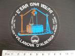 ruit sticker c'era una volta villanova d'albenga italy logo, Verzenden, Zo goed als nieuw, Bedrijf of Vereniging