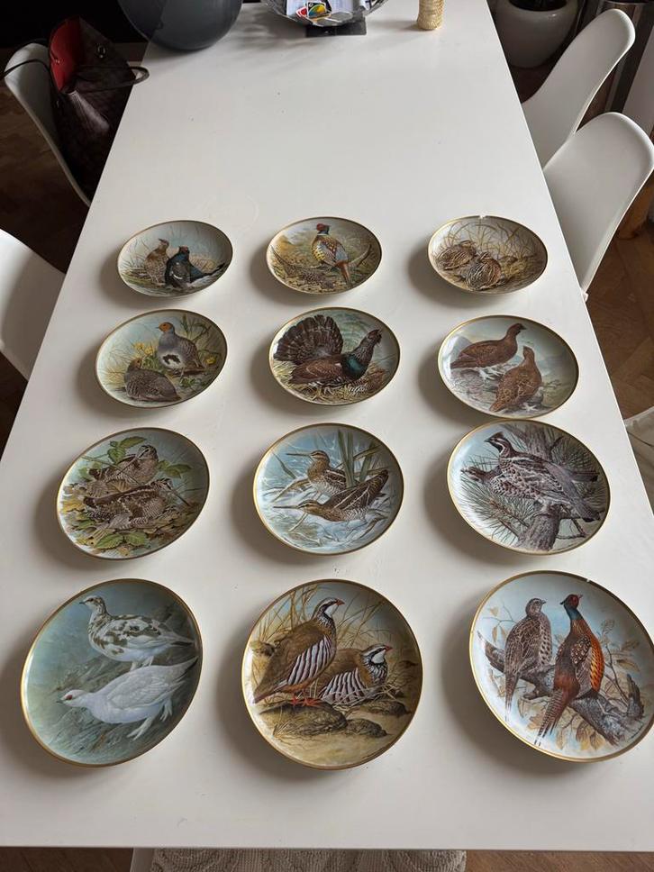 Gamebirds of the World - Basil Ede Borden, Antiek en Kunst, Antiek | Wandborden en Tegels, Ophalen of Verzenden